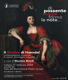 "Il Rinaldo di Haendel", lezione-spettacolo al Conservatorio di Musica "Luigi Cherubini"