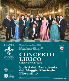 Concerto lirico dei solisti dell'Accademia del Maggio a Palazzo Medici Riccardi