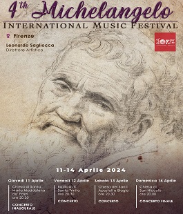 Florence Choral: al via il 4° "Michelangelo International Music Festival"