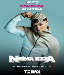No Stop Event: il rapper Neima Ezza al Tenax di Firenze