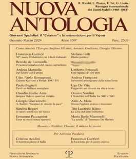 "Nuova Antologia", presentazione del primo fascicolo del 2024 della rivista al Teatro Niccolini