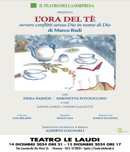 "L'ora del tè", Piera Dabizzi e Simonetta Potolicchio in scena al Teatro Le Laudi di Firenze