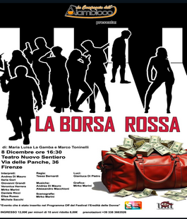 "La borsa rossa" con la Compagnia dell'Alambicco in scena al Teatro Nuovo Sentiero di Firenze