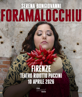 "Foramalocchiu", sold out lo spettacolo di Serena Bongiovanni al Laboratorio Puccini di Firenze