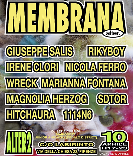 Arte Urbana: la mostra collettiva "Membrana" di Alter al centro culturale LABirinto di Firenze