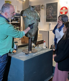 Il "Torso di Livorno" in mostra dopo il restauro al Museo Archeologico Nazionale di Firenze