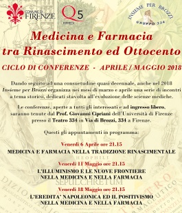 Insieme per Brozzi: conferenze su ''Medicina e Farmacia tra Rinascimento ed Ottocento''