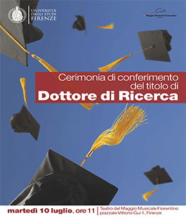 Conferimento del titolo ai dottori di ricerca dell'Università di Firenze