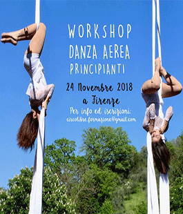 Circo Libre: workshop danza aerea di tessuto e trapezio per principianti
