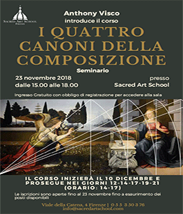 Corso  "I Quattro Canoni della Composizione" a cura del Maestro Anthony Visco