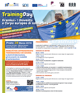 "Training Day - Erasmus+ | Gioventù e Corpo europeo di solidarietà" all'Officina Giovani