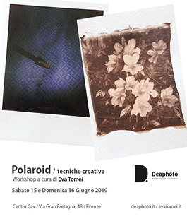 Deaphoto: workshop "Polaroid / Tecniche creative" con Eva Tomei al Centro Gav