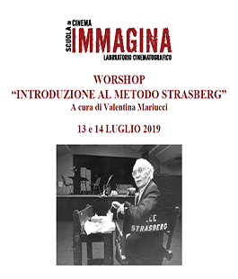 Workshop "Introduzione al Metodo Strasberg" alla Scuola di Cinema Immagina