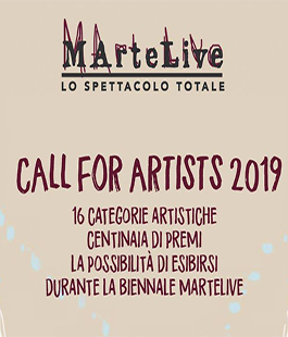 "MArteLive" arriva in Toscana e seleziona artisti emergenti in 16 categorie