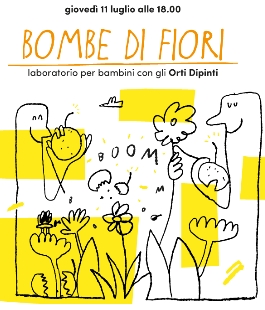  "Bombe di fiori" laboratorio gratuito per bambini al Mercato Centrale di Firenze