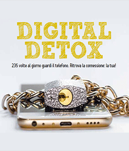 "Digital Detox Day", una giornata dedicata ai giovani per disintossicarsi dal digitale