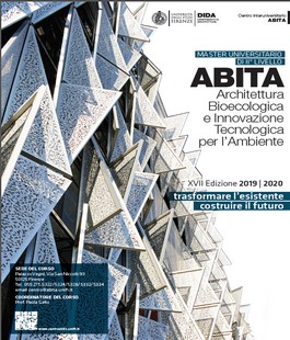 Master di II livello ABITA in Architettura BioEco e Innovazione Tecnologica per l'Ambiente