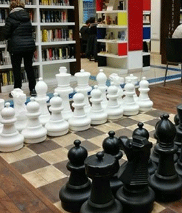 Laboratorio di scacchi alla Biblioteca Mario Luzi