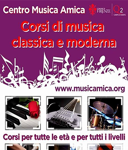 MusiCAMica: iscrizioni aperte per i corsi di musica classica e moderna