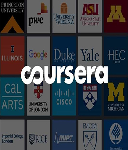 "Coursera", offre gratuitamente il proprio catalogo di corsi online alle università italiane