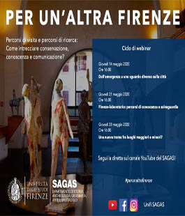 Per un'altra Firenze: ciclo di webinar dell'Università degli Studi di Firenze