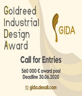 Goldreed Industrial Design Award: concorso per designer e architetti