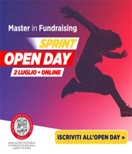 Master in Fundraising: "Open Day" online per conoscere il Master e i suoi corsi