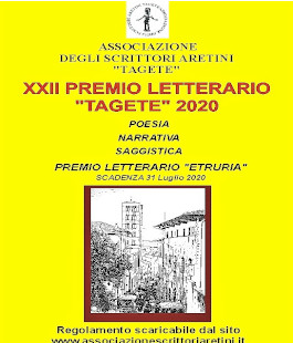 Premio letterario aretino "Tagete" 2020