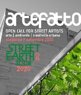 "Artefatto", concorso per un'opera di street art su sostenibilità e ambiente