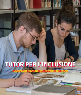 Università di Firenze: 65 assegni per attività di tutoraggio dedicate all'inclusione