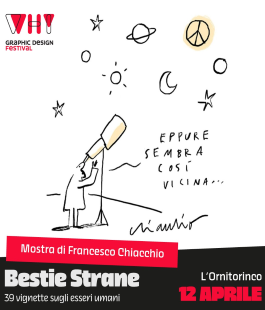 Bestie strane: le vignette di Francesco Chiacchio in mostra alla Libreria L'Ornitorinco Firenze