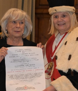 Università di Firenze: laurea magistrale honoris causa a Margarethe von Trotta