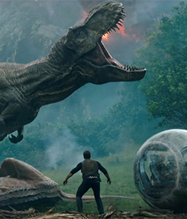 ''Jurassic World: il Regno Distrutto'' in versione originale al Cinema Odeon Firenze
