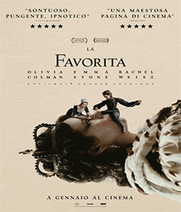 "La favorita" di Yorgos Lanthimos al Cinema Odeon Firenze