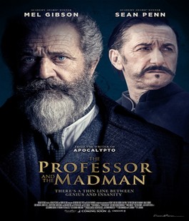 "The Professor and the Madman", il film con Mel Gibson e Sean Penn al Cinema Odeon Firenze