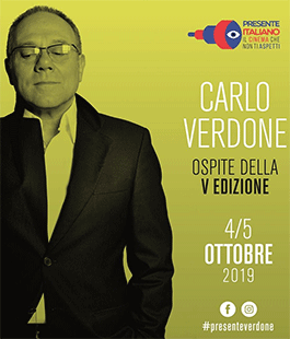 "Presente Italiano", omaggio a Carlo Verdone al festival dei film più interessanti dell'anno