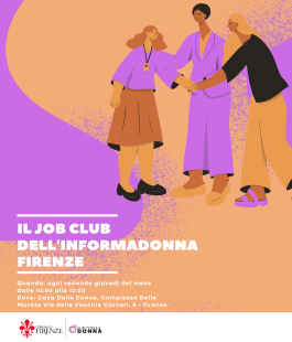 Job Club - Casa delle Donne - Informadonna Firenze