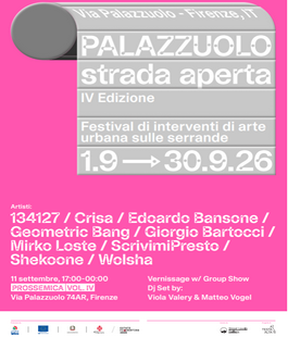 Palazzuolo Strada Aperta 2026